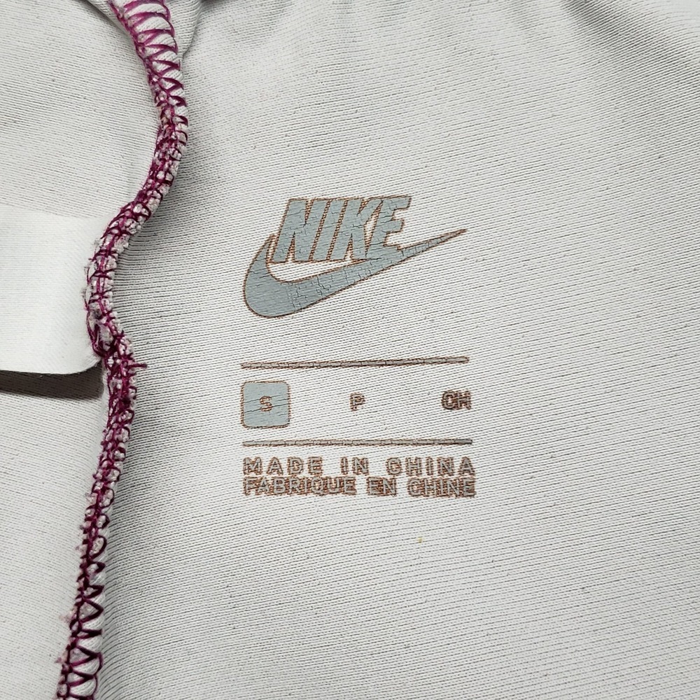 Nike International Swoosh Pants Womens S Pink Silver Geometric Pull On - Picture 11 of 13